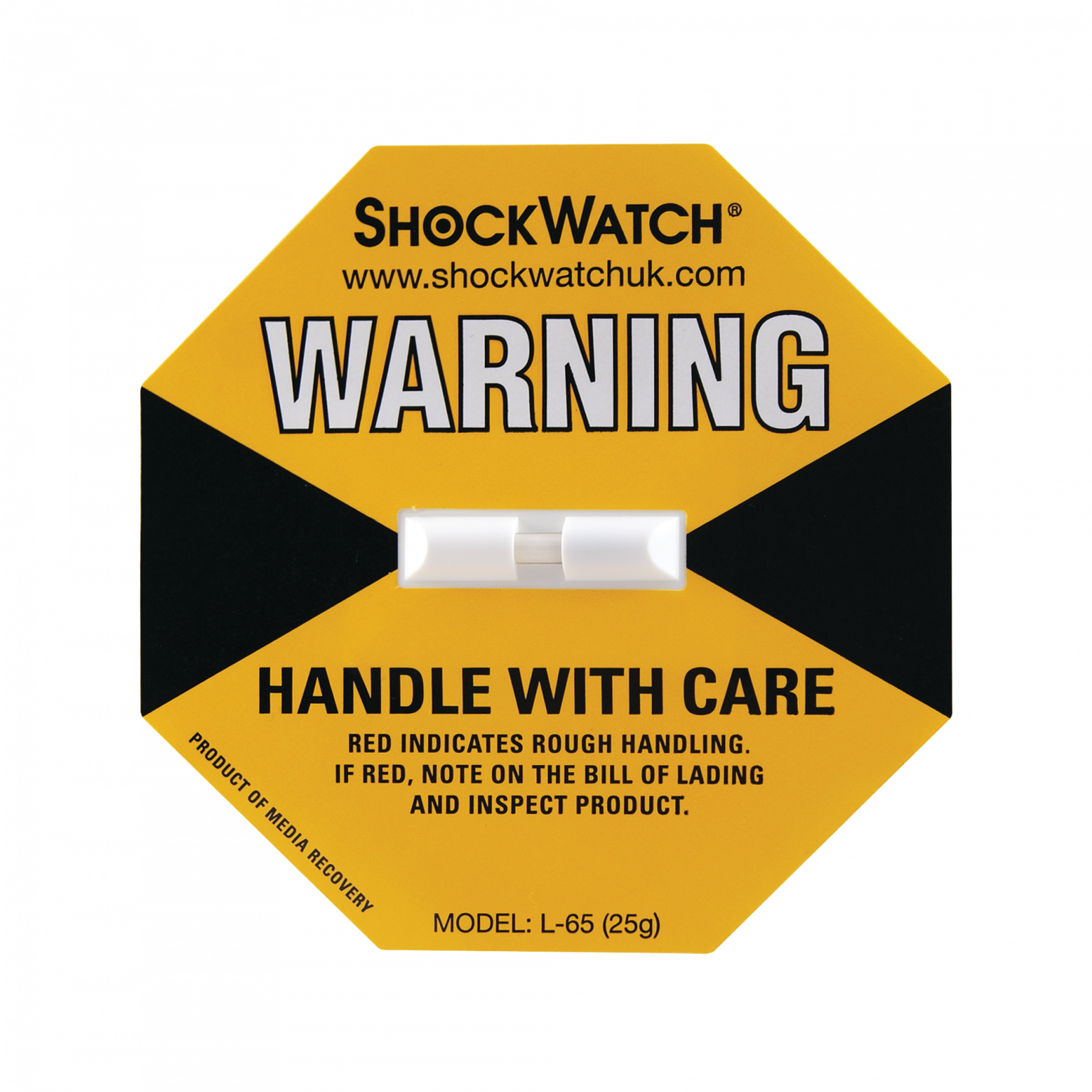 Shockwatch Impact Indicators Labels / Stickers - Packability