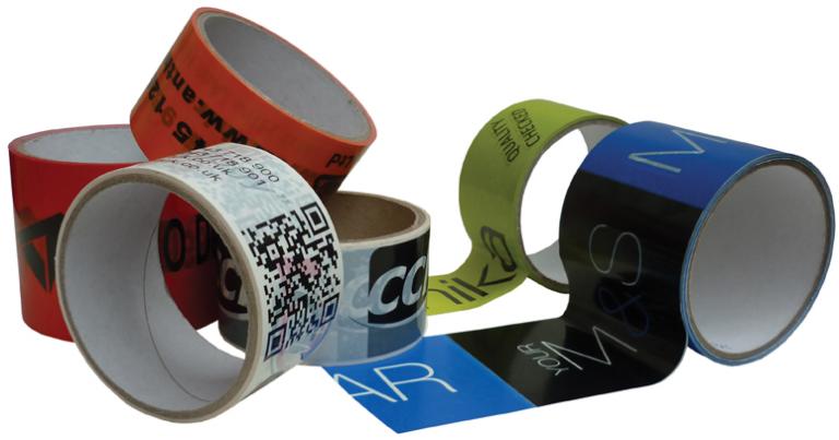 Custom Printed Logo Tape - Packability